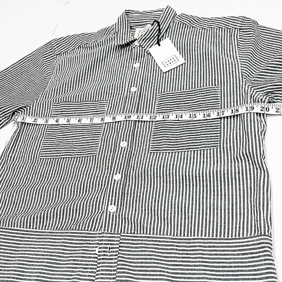 Salt Surf Button Down Striped Shirt - Picture 5 of 9